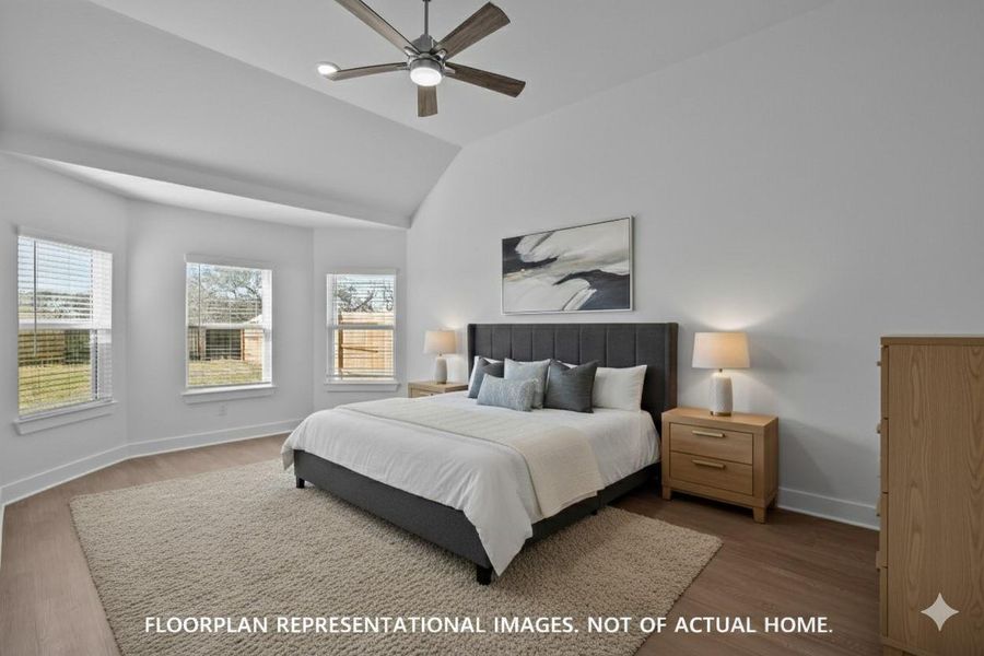 Furnished interior view inside a new home in Summerview, Fulshear (Image 4).