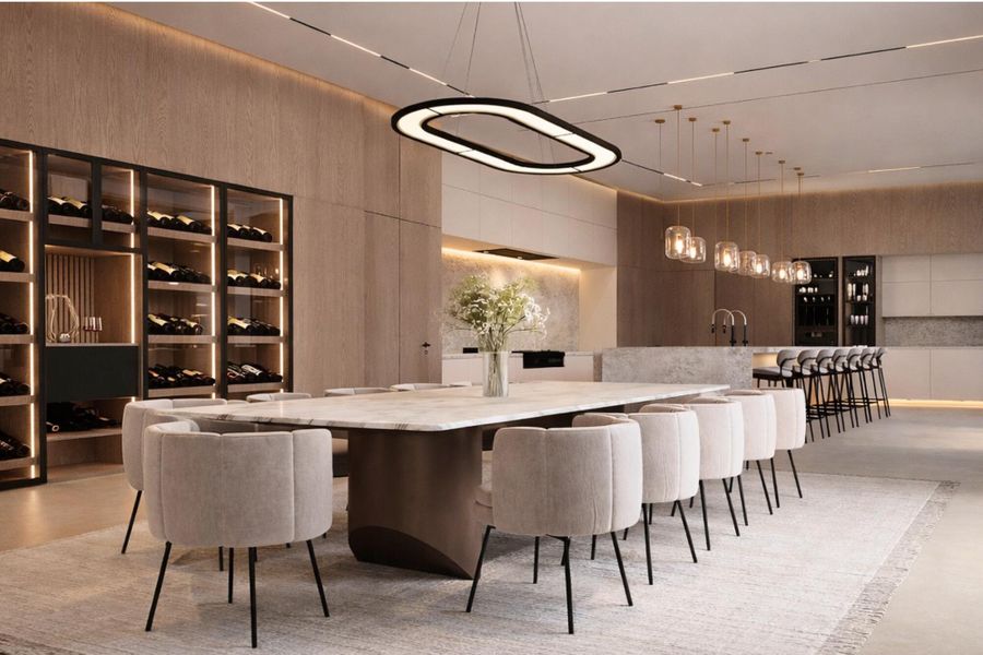 Dining and Kitchen Area