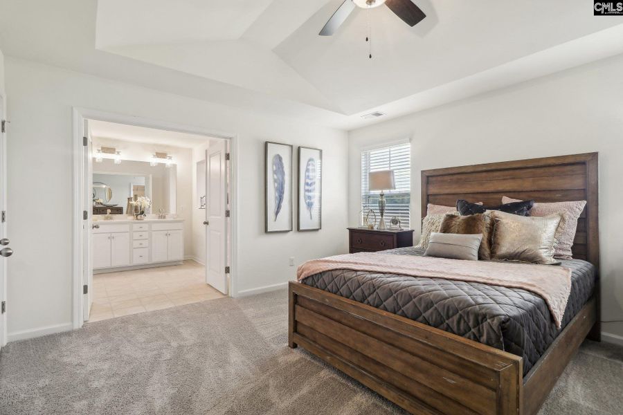 Furnished interior view inside a new home in Peachtree Hills, Lexington (Image 14).