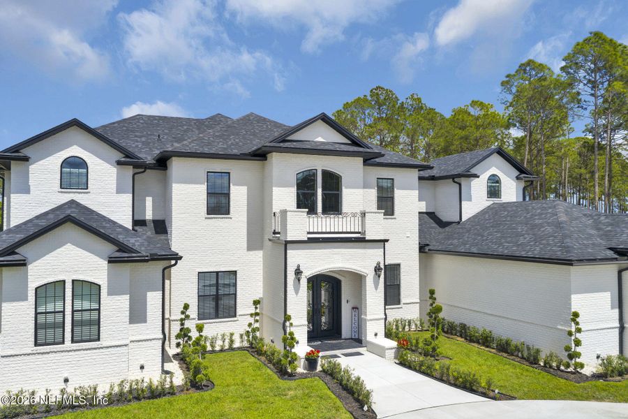 Front exterior of a new home in , Jacksonville, FL, highlighting curb appeal (Image 22).