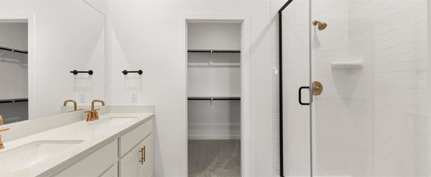 Primary Bathroom featuring the Serene Collection