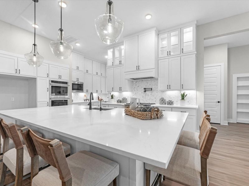 Furnished interior view inside a new home in , Fulshear (Image 7).