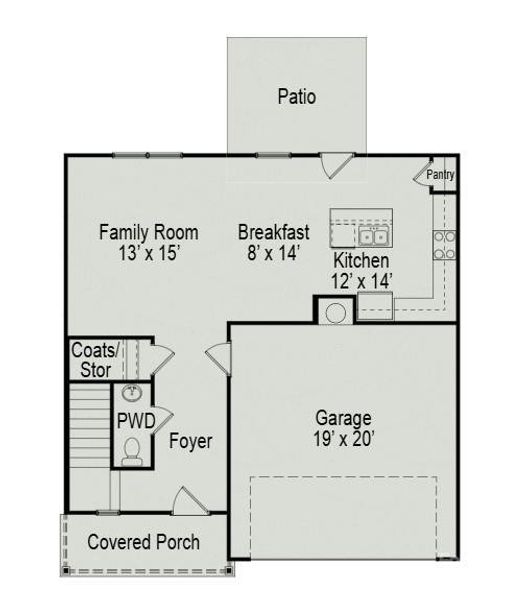 Benson II - 1st Floor Layout