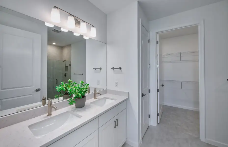 Furnished interior view inside a new home in Costa Pointe, Vero Beach (Image 4).