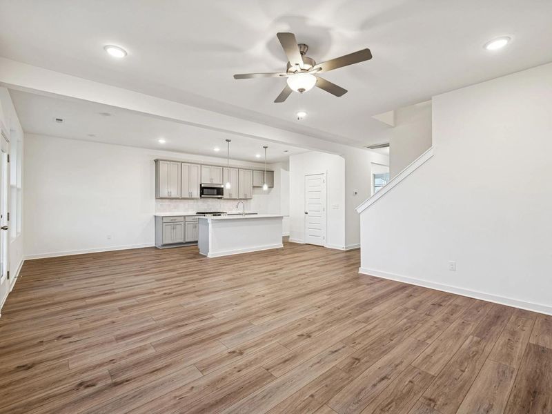 Spacious, unfurnished interior of a new home in Calista Farms, White House (Image 22).