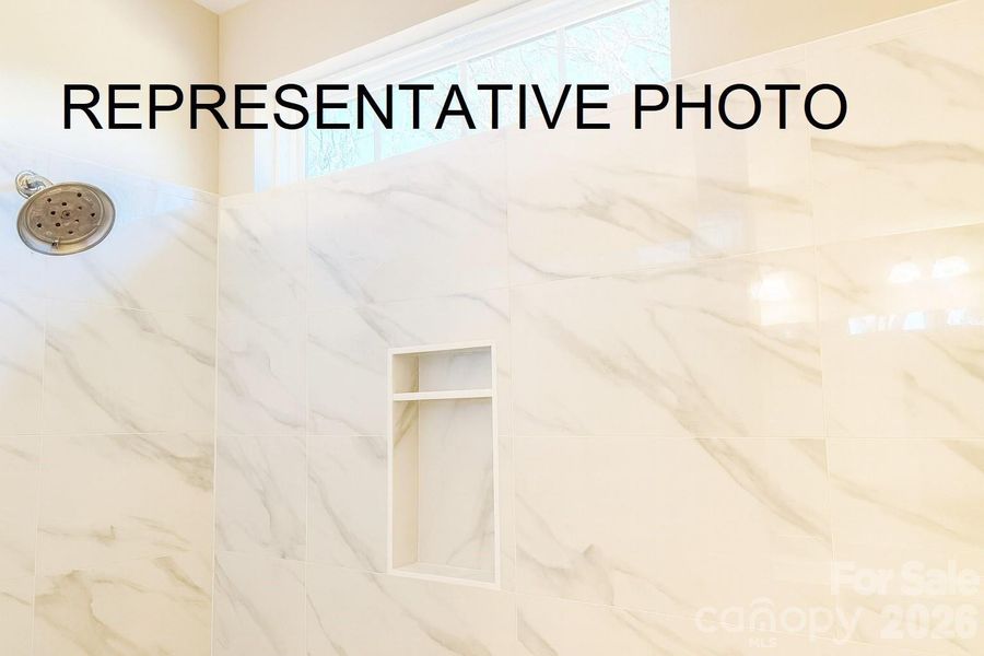 Owners Suite Tile Shower - Optional