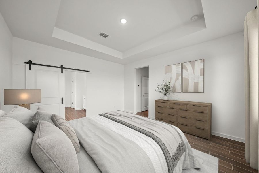 Spacious primary suite (*Photo not of actual home and used for illustration purposes only.) Spacious primary suite (*Photo not of actual home and used for illustration purposes only.)