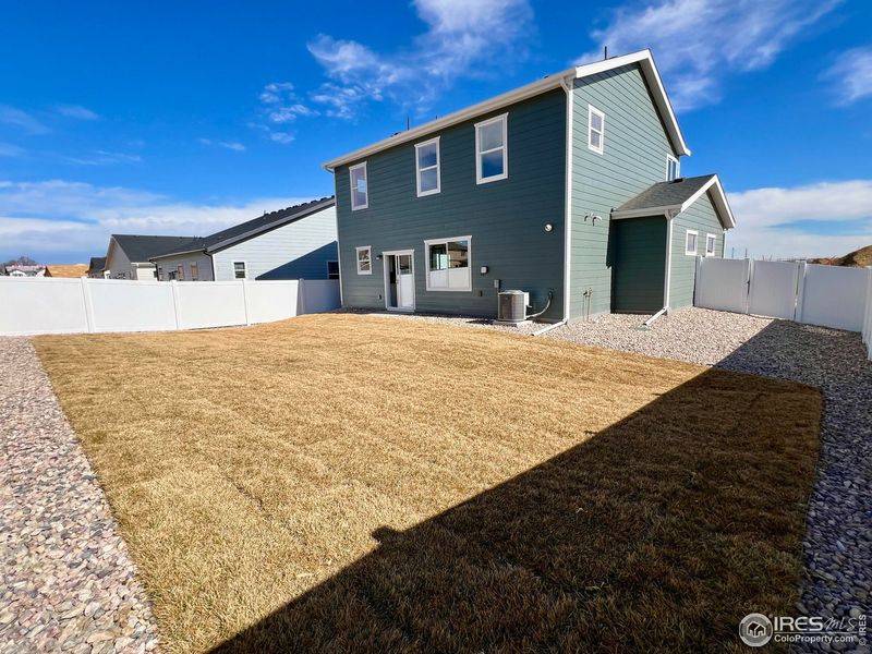 Exterior details and patio area of a home in Union Colony West, Greeley (Image 16).