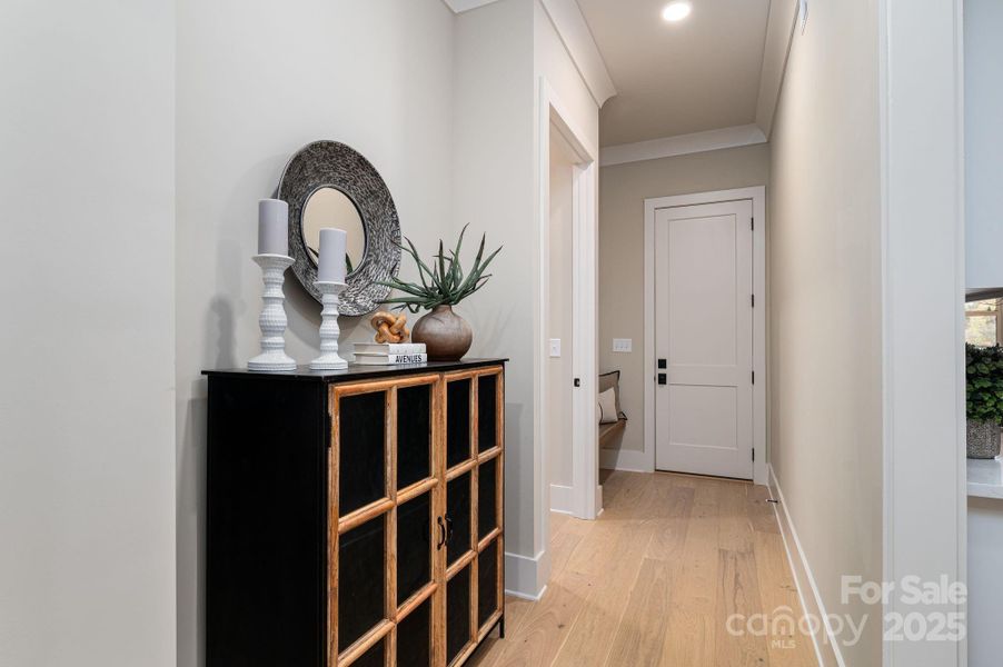 Furnished interior view inside a new home in , Belmont (Image 36).