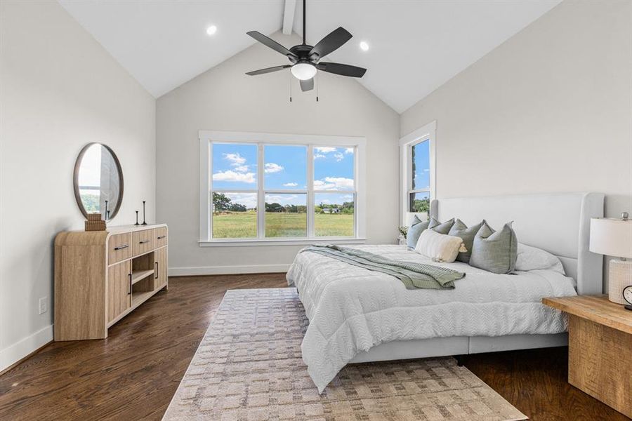Furnished interior view inside a new home in , Wills Point (Image 15).
