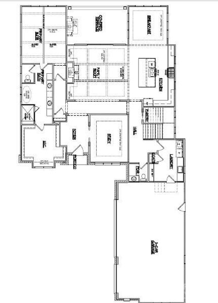 2D floor plan layout of this home in , Charlotte, NC (Image 2). 2D floor plan layout of this home in , Charlotte, NC (Image 2).