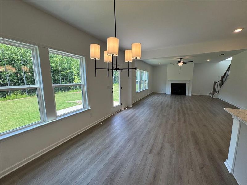 Spacious, unfurnished interior of a new home in Creekside, Dawsonville (Image 46).