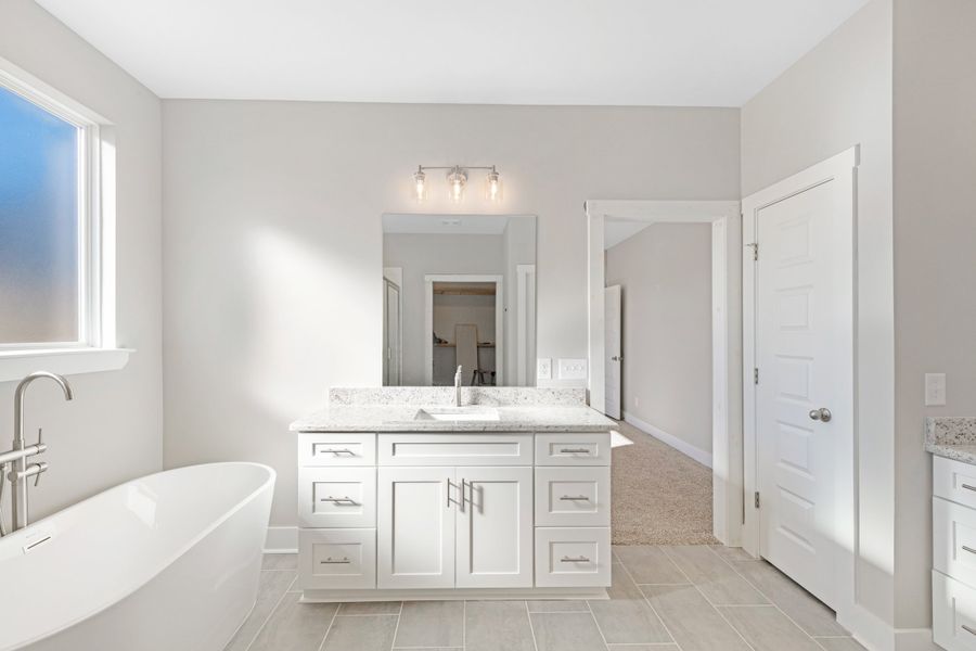 Representative furnished interior of a home built from the The Cassie by Norfleet Builders in Judah Hills, Cross Plains (Image 11).