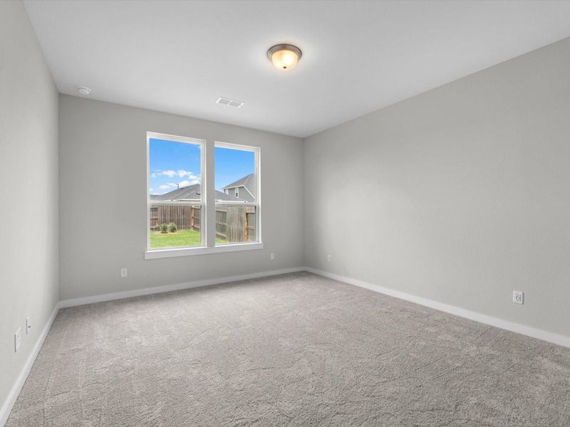 Spacious, unfurnished interior of a new home in Mason Woods, Cypress (Image 17). Spacious, unfurnished interior of a new home in Mason Woods, Cypress (Image 17).
