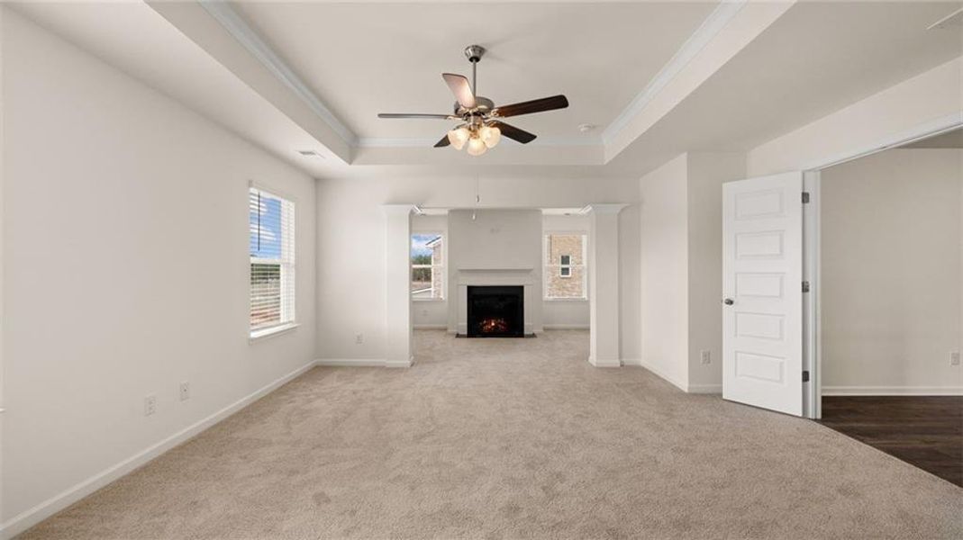 Spacious, unfurnished interior of a new home in Westland, Bogart (Image 10).