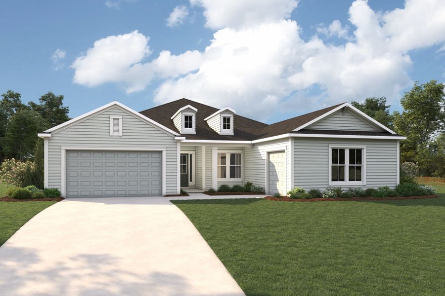 Representative exterior photo of a completed home built from the Onyx by Mattamy Homes in RiverTown, St. Johns, FL (Image 4).