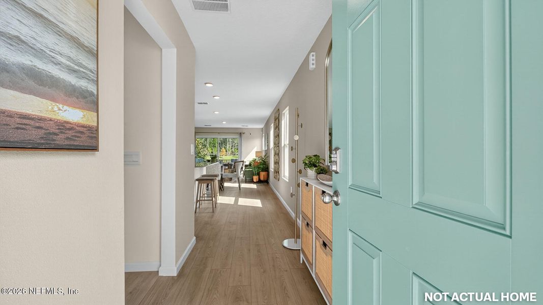 Furnished interior view inside a new home in Trout River, Jacksonville (Image 6).