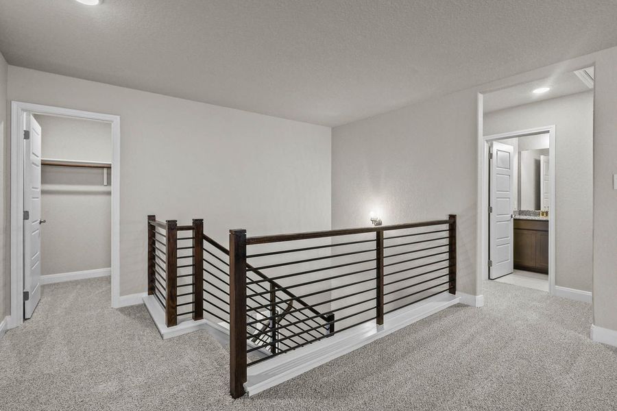 Representative unfurnished interior of a home built from the The Jennings G by Davidson Homes LLC in The Reserve at Potranco Oaks, Castroville (Image 24).