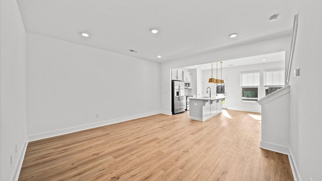 Furnished interior view inside a new home in Gresham Station, Simpsonville (Image 6).
