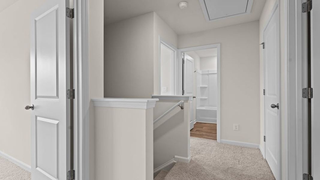 Furnished interior view inside a new home in Jetstream Park, Wilson (Image 9).