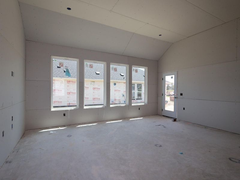 In-progress construction of a new home in Colony at Cole Springs, Buda, TX (Image 9).