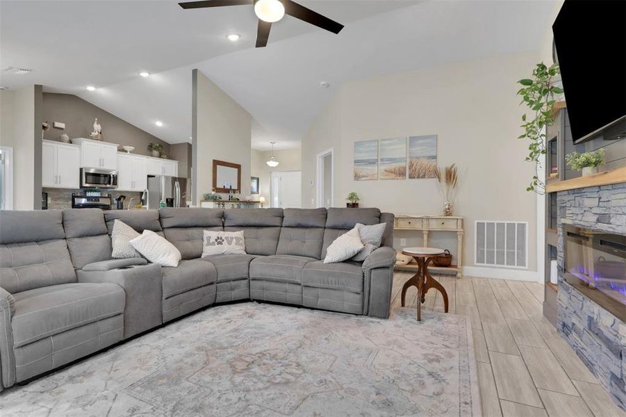 Furnished interior view inside a new home in , North Port (Image 15).