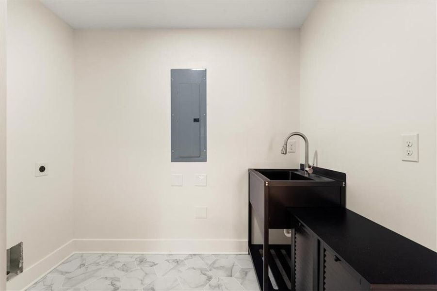 Furnished interior view inside a new home in , Atlanta (Image 21). Furnished interior view inside a new home in , Atlanta (Image 21).