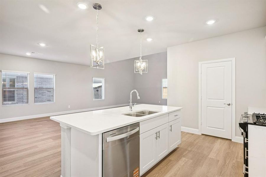 Furnished interior view inside a new home in Lakehaven - Signature Series, Farmersville (Image 10). Furnished interior view inside a new home in Lakehaven - Signature Series, Farmersville (Image 10).