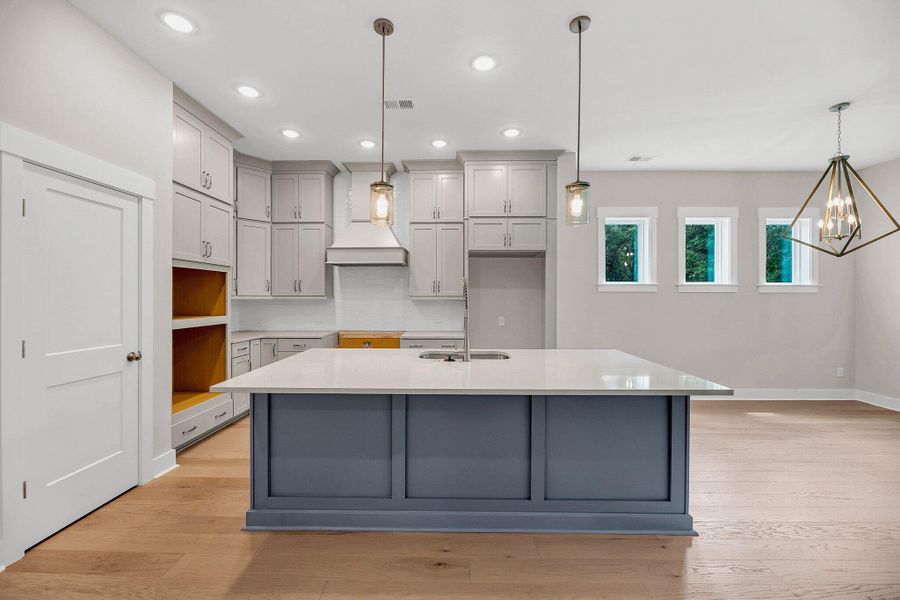 Furnished interior view inside a new home in Point Hope – Park Collection, Charleston (Image 7).