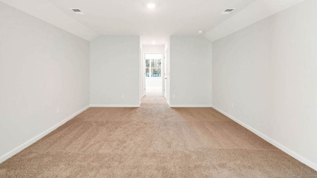 Spacious, unfurnished interior of a new home in Grayson Park, Leland (Image 32).