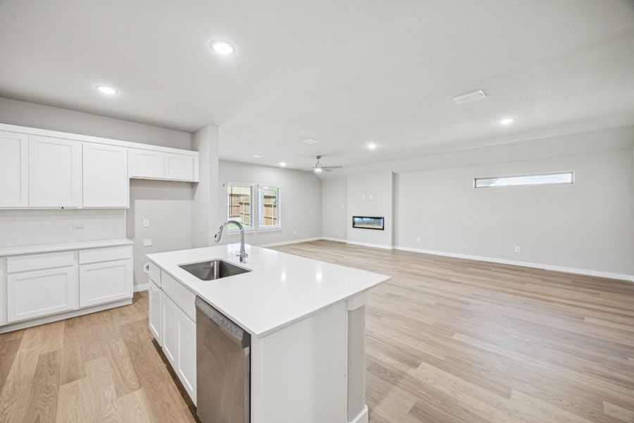 First Floor in the Oscar home plan by Trophy Signature Homes – REPRESENTATIVE PHOTO First Floor in the Oscar home plan by Trophy Signature Homes – REPRESENTATIVE PHOTO