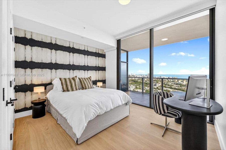 Furnished interior view inside a new home in , Miami Beach (Image 7). Furnished interior view inside a new home in , Miami Beach (Image 7).