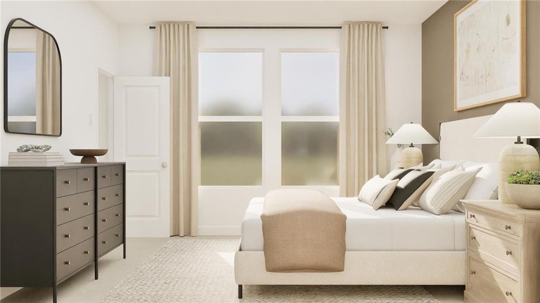 Furnished interior view inside a new home in Wellness Ridge: Eventide Collection, Clermont (Image 21).