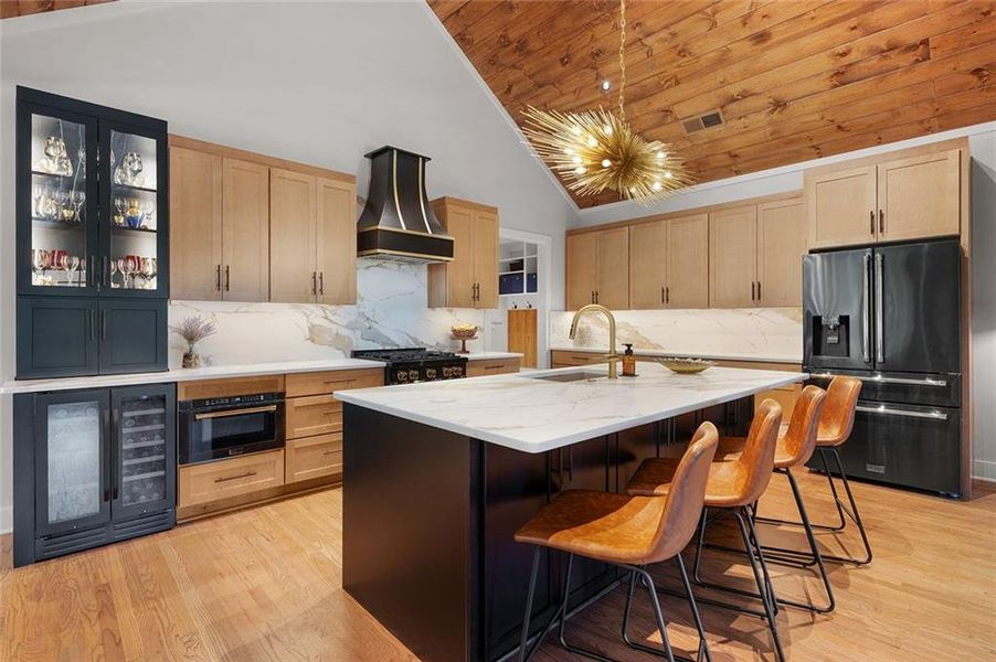 Furnished interior view inside a new home in , Talking Rock (Image 10).