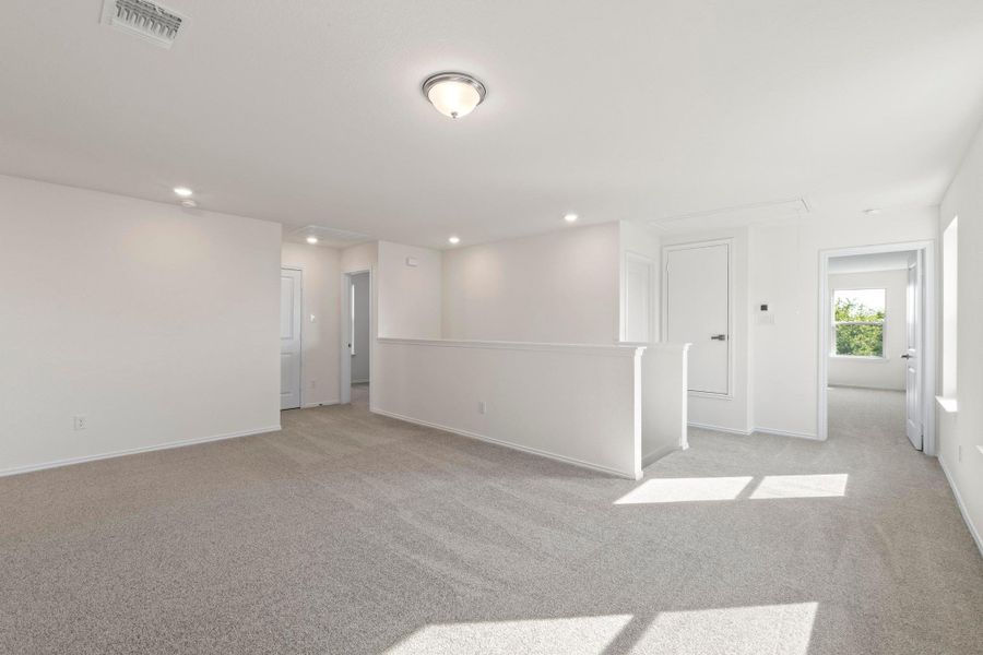 Spacious, unfurnished interior of a new home in Salerno - Heritage Collection, Round Rock (Image 26).