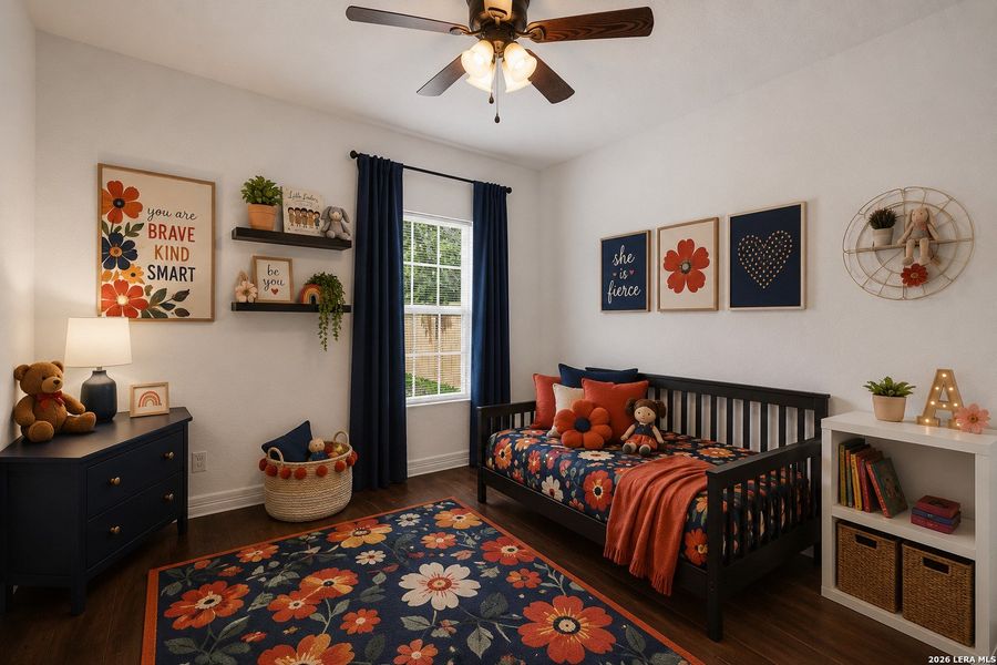 Furnished interior view inside a new home in , San Antonio (Image 8).
