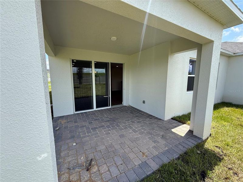 Exterior details and patio area of a home in Emerson Pointe, Apopka (Image 24). Exterior details and patio area of a home in Emerson Pointe, Apopka (Image 24).
