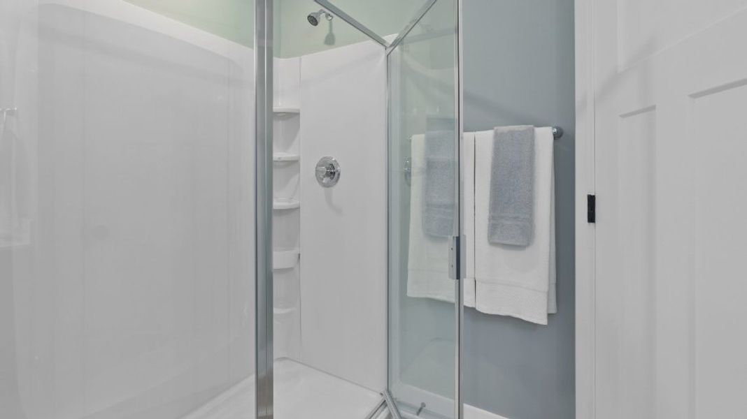 Representative furnished interior of a home built from the Litchfield by DRB Homes in Silo Ridge, Anderson (Image 29).