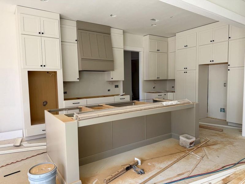 In-progress construction of a new home in , Cumming, GA (Image 6).