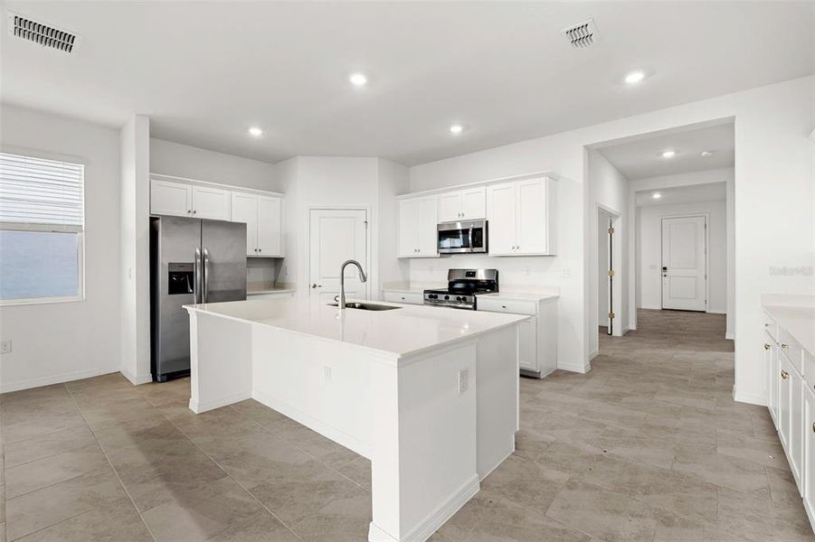 Furnished interior view inside a new home in Rye Ranch, Parrish (Image 8).