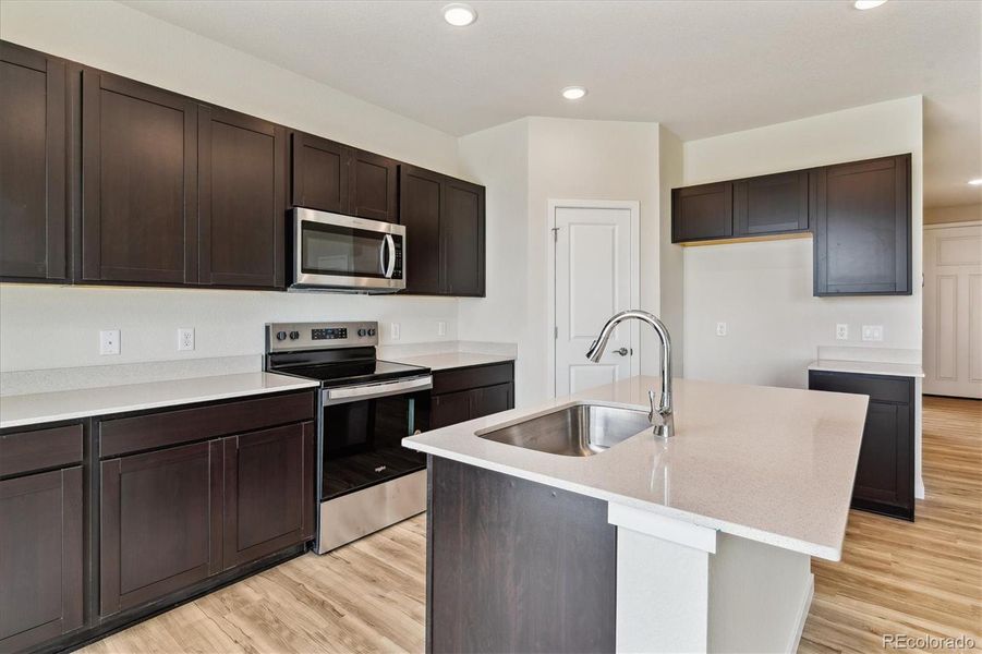 Furnished interior view inside a new home in Spring Valley Ranch, Elizabeth (Image 5).
