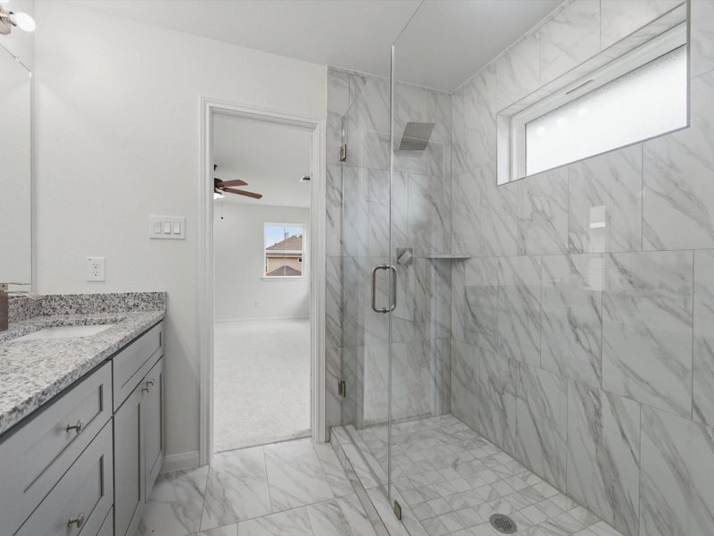 Furnished interior view inside a new home in , Houston (Image 7).