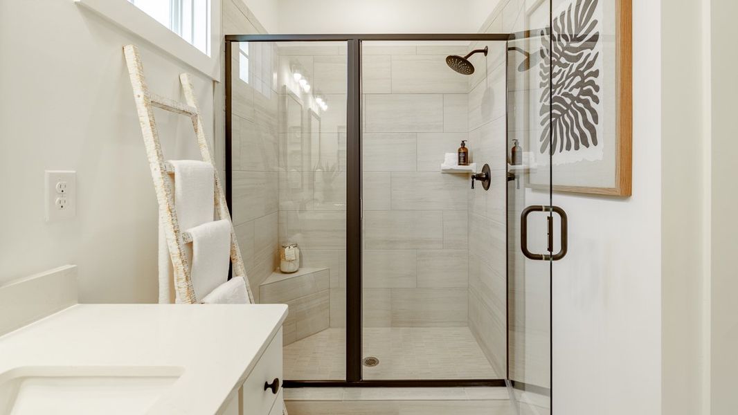 Representative furnished interior of a home built from the BALDWIN by D.R. Horton in The Village at Sandy Plains, Marietta (Image 24).