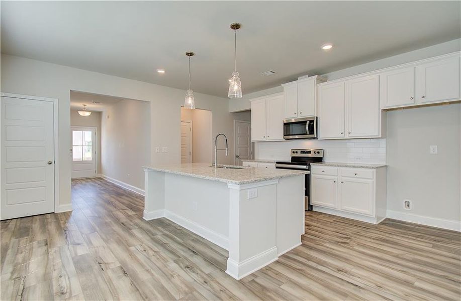Furnished interior view inside a new home in Kentmere, Auburn (Image 5).