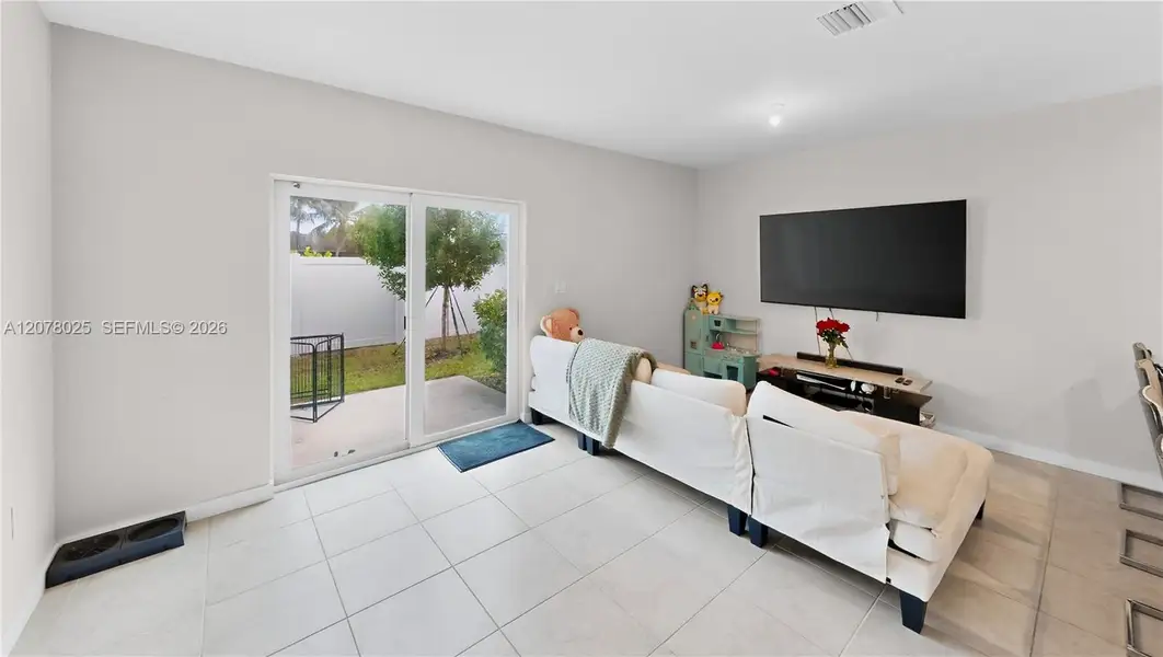 Furnished interior view inside a new home in , Florida City (Image 9). Furnished interior view inside a new home in , Florida City (Image 9).