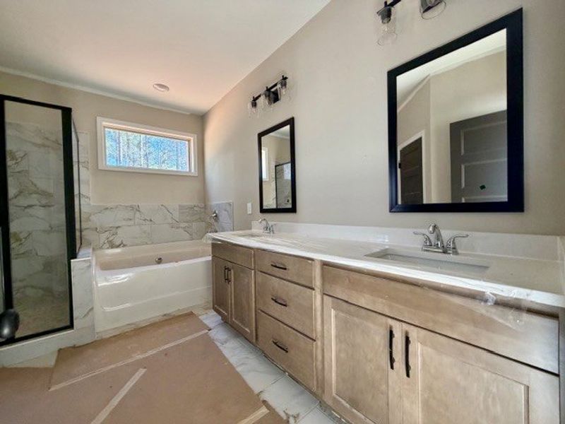 In-progress construction of a new home in Oakview, Pine Mountain, GA (Image 10).