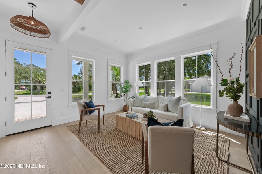 Furnished interior view inside a new home in , Ponte Vedra Beach (Image 14). Furnished interior view inside a new home in , Ponte Vedra Beach (Image 14).