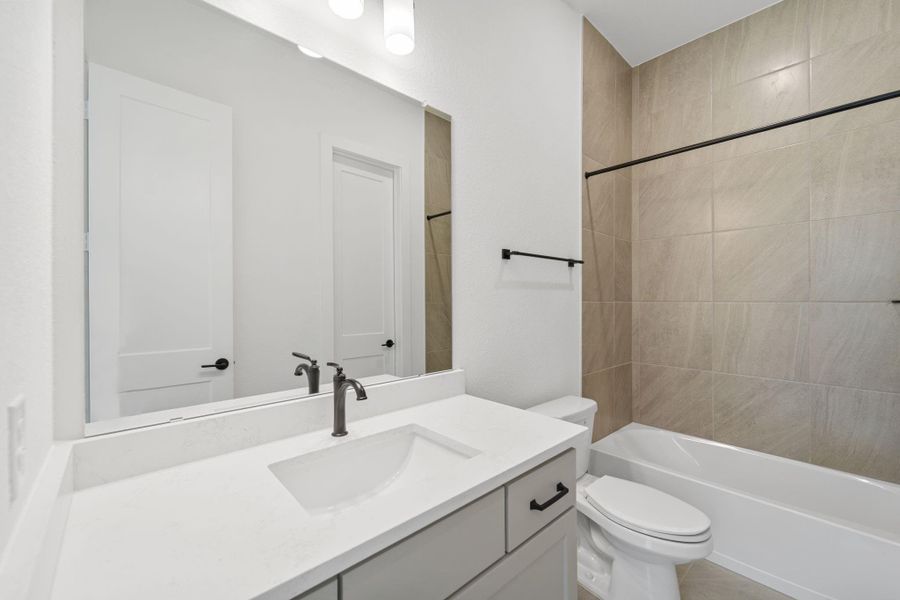 Furnished interior view inside a new home in Briarley, Montgomery (Image 13). Furnished interior view inside a new home in Briarley, Montgomery (Image 13).