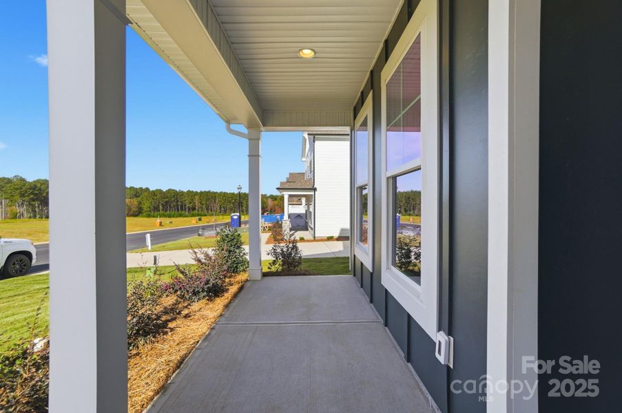 Exterior details and patio area of a home in The Enclave at Laurelbrook, Sherrills Ford (Image 24).