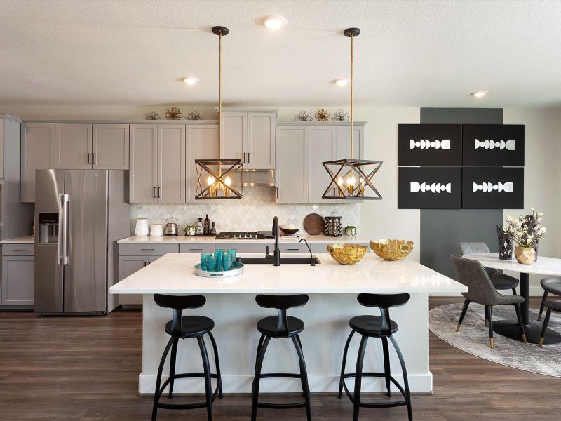 Photo is not of the actual home but is an inspirational photo of builder’s model home and may depict options, furnishings, and/or decorator features that are not included.